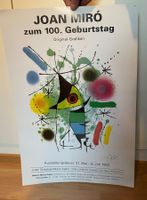 Orig. Litho Plakat Joan Miró 42x63cm