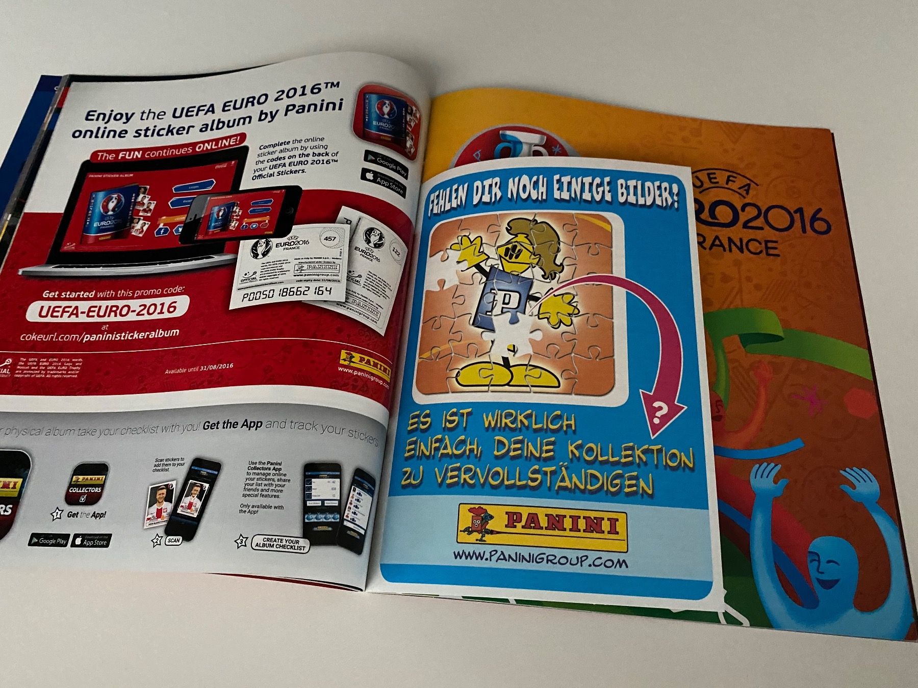 Panini Alben: Panini Leeralbum EM 2016 Version Deutschland – Gebraucht aus Hergiswil LU von FcMalkov 5