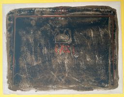 Antoni Tapies Original Farblithographie handsigniert 1963