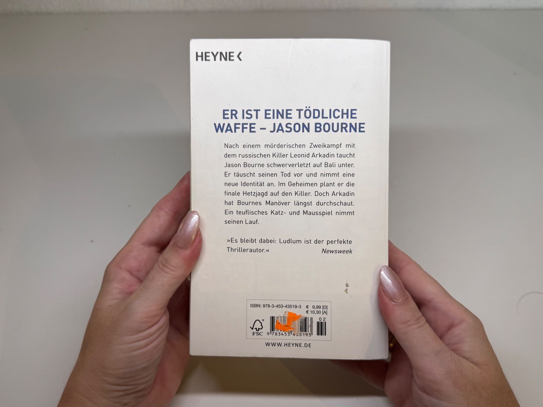 Libri: ROMAN: Robert Ludlum, Die Bourne Intrige – Usato da Grosswangen venduto da Deutsche_Romane 9