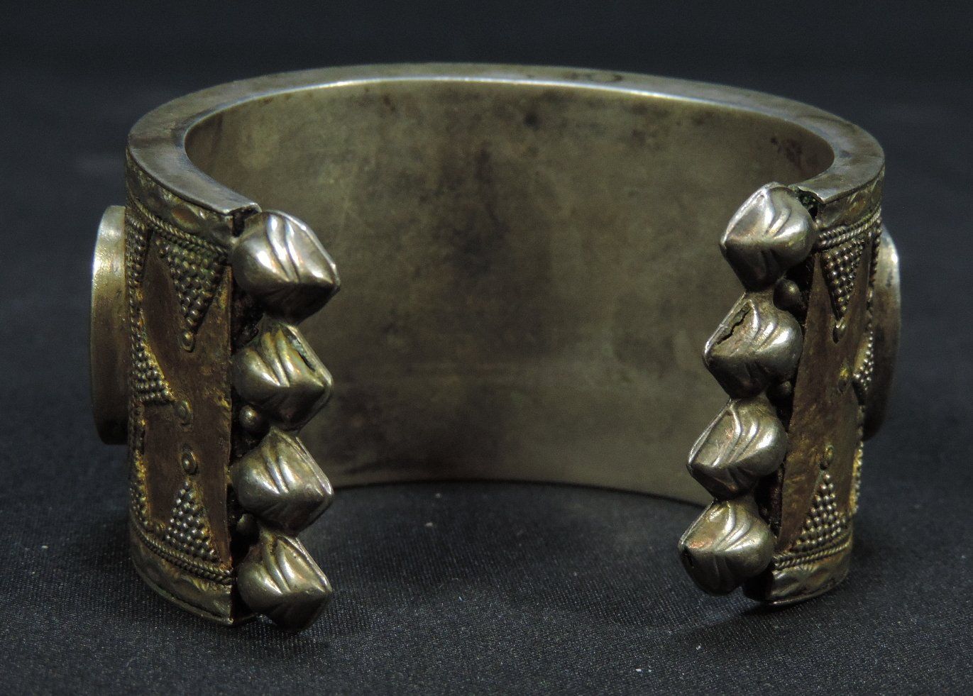 Armbänder & -reifen: massiver Silber Armreif mit Farbsteinen – Gebraucht aus Duggingen von roterbambus 3