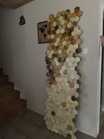 Bienenwaben ( Garderobe/ Organizer)
