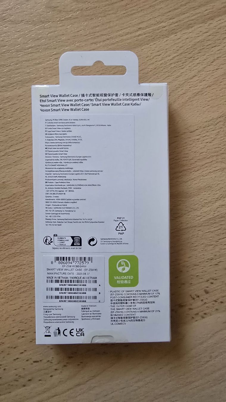 Samsung Coques & Protection écran: Samsung Smart View Wallet Case - Samsung Galaxy S23+ – Neuf avec emballage d'origine à Altwis par Zarkumen 1
