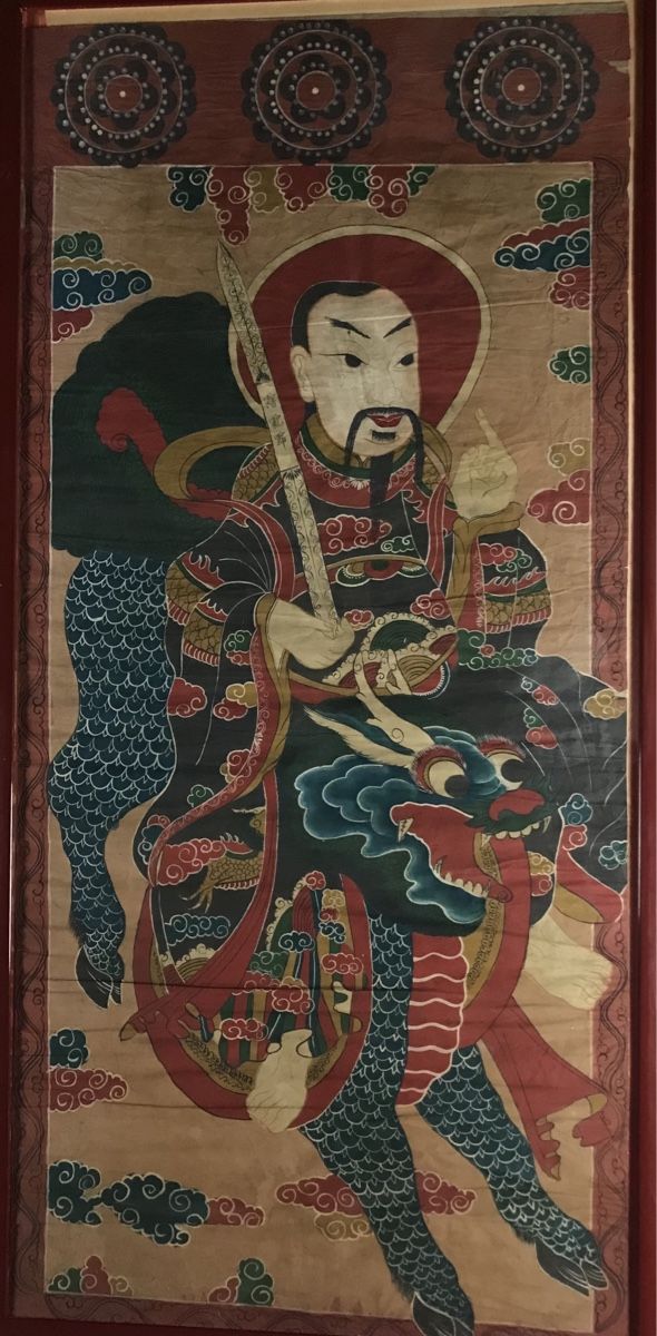 Dipinti: Antikes TAO Thangka signiert – Usato da Wolfhalden venduto da SecondAntique 1