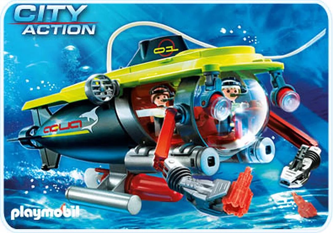 Playmobil Giocattoli: Tiefsee-Tauchboot mit Unterwassermotor – Usato da Adliswil venduto da bieri-i 7