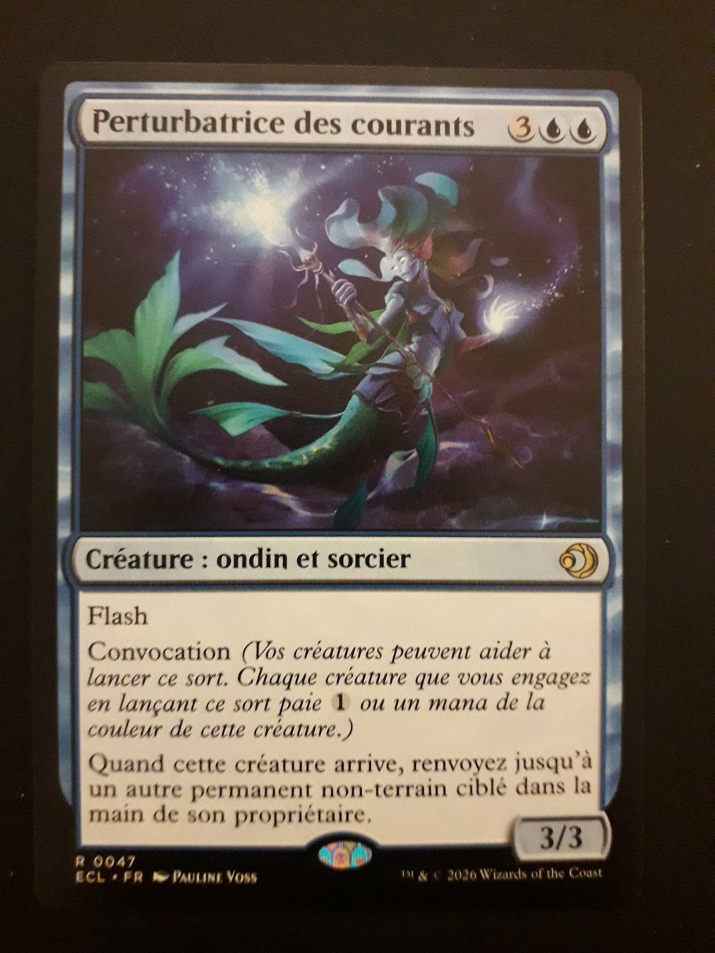 Magic The Gathering Carte collezionabili: MTG - Perturbatrice des courants – Usato da Lausanne venduto da and_n6mz