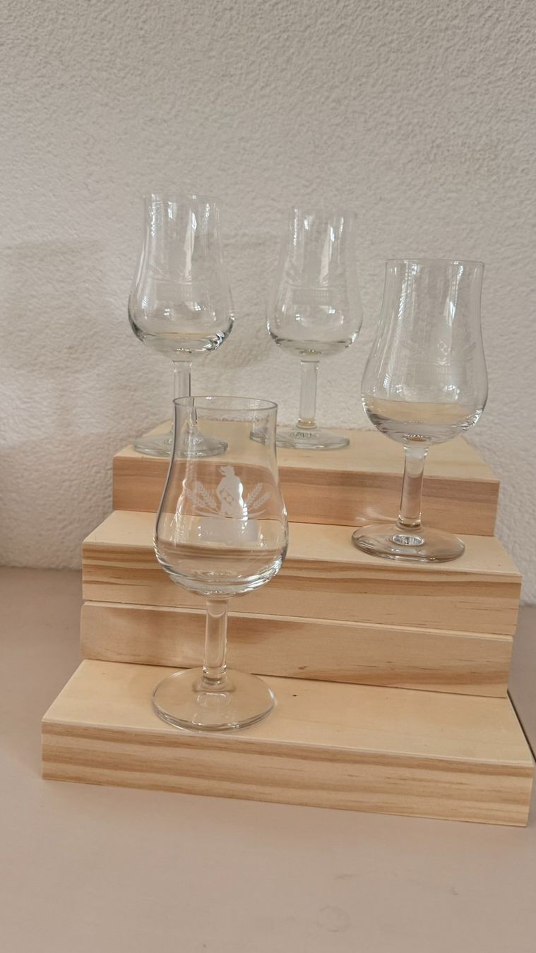 Bicchieri: 4 x Appenzeller Santis Malt Glas – Usato da Lommis venduto da manmarmi 4