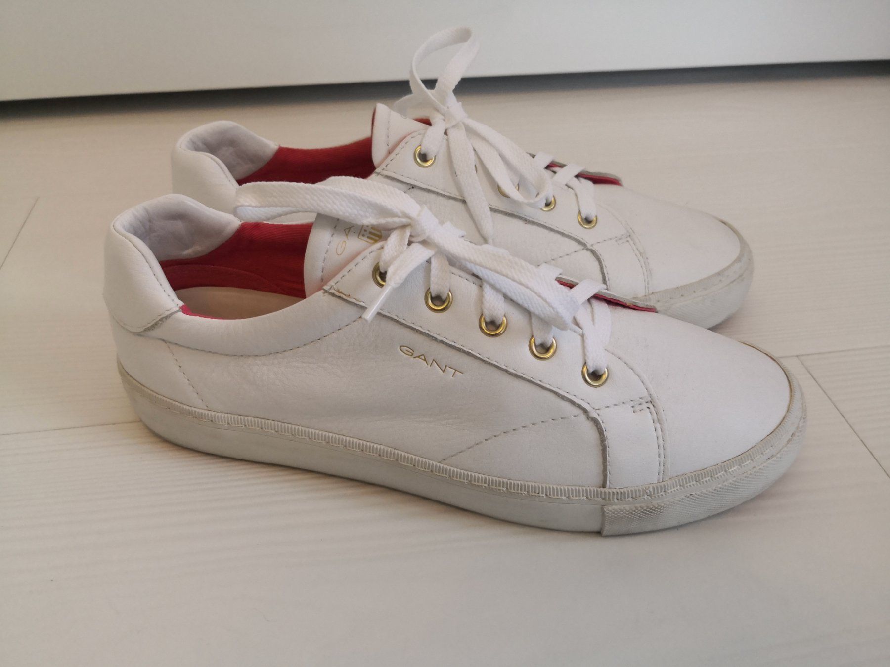 Gant Damenschuhe: 🤩GANT LEDER-SNEAKER WEISS – Gebraucht aus Olten von Naja-Twins-Twins 5