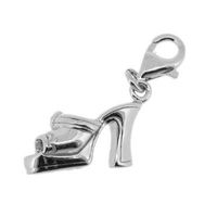 Charm Anhänger Plateauschuh Silber 925