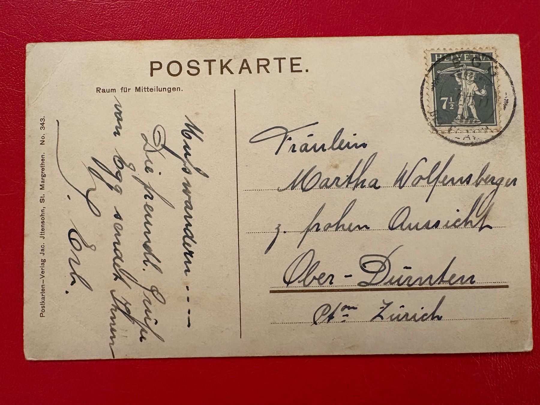 Cartoline postali: 1911 // Egg bei Flawil – Usato da St-Légier-La Chiésaz venduto da Theo005 1