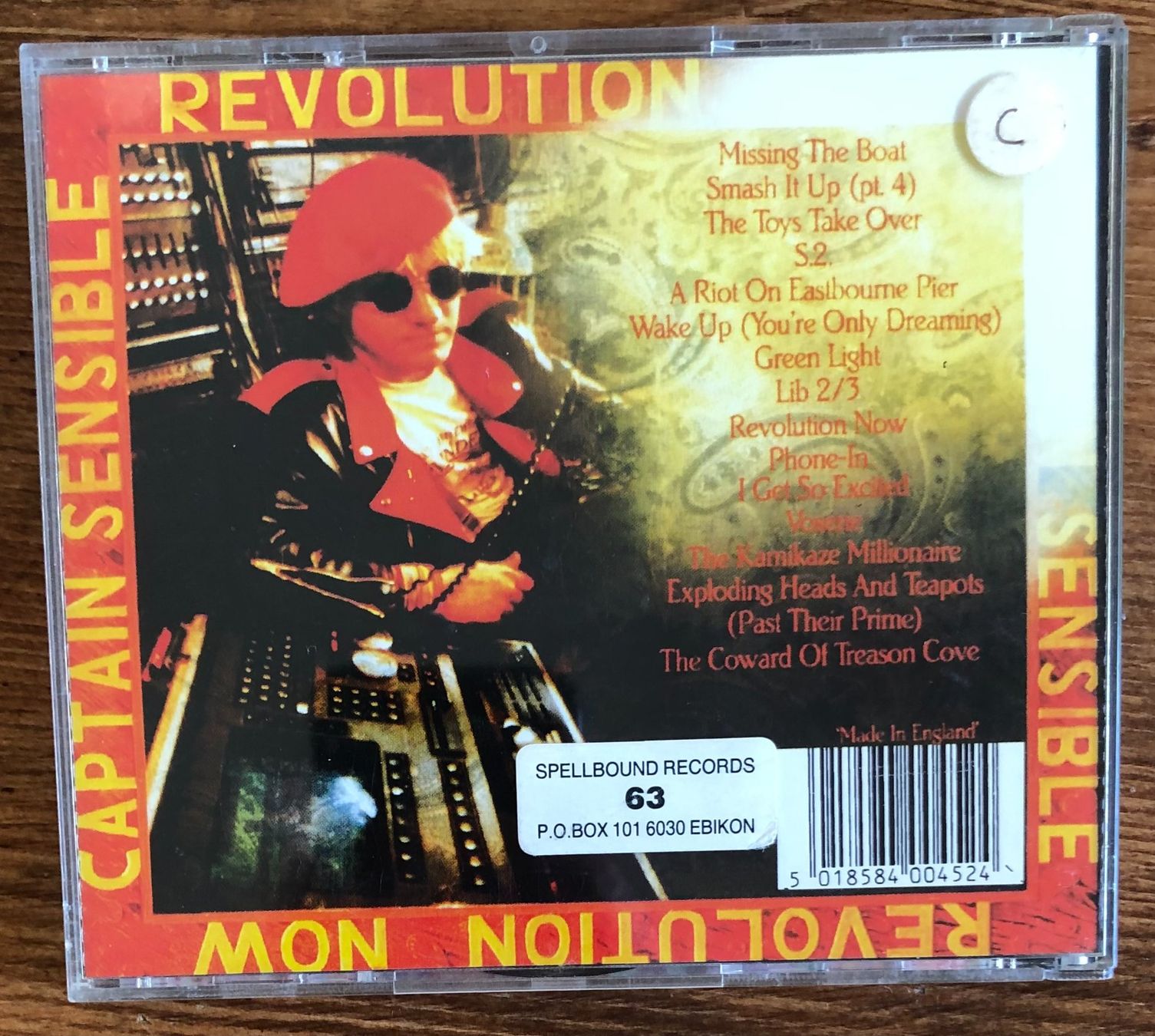 CDs: Captain Sensible – Revolution Now CD, The Damned – Gebraucht aus Luzern von Schlafenicht00 1