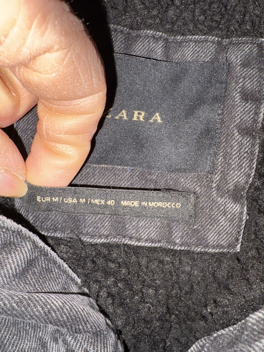 Zara Giacche: ZARA  Schwarz Jeans Jacke grösse M – Usato da Thun venduto da jeff070 2