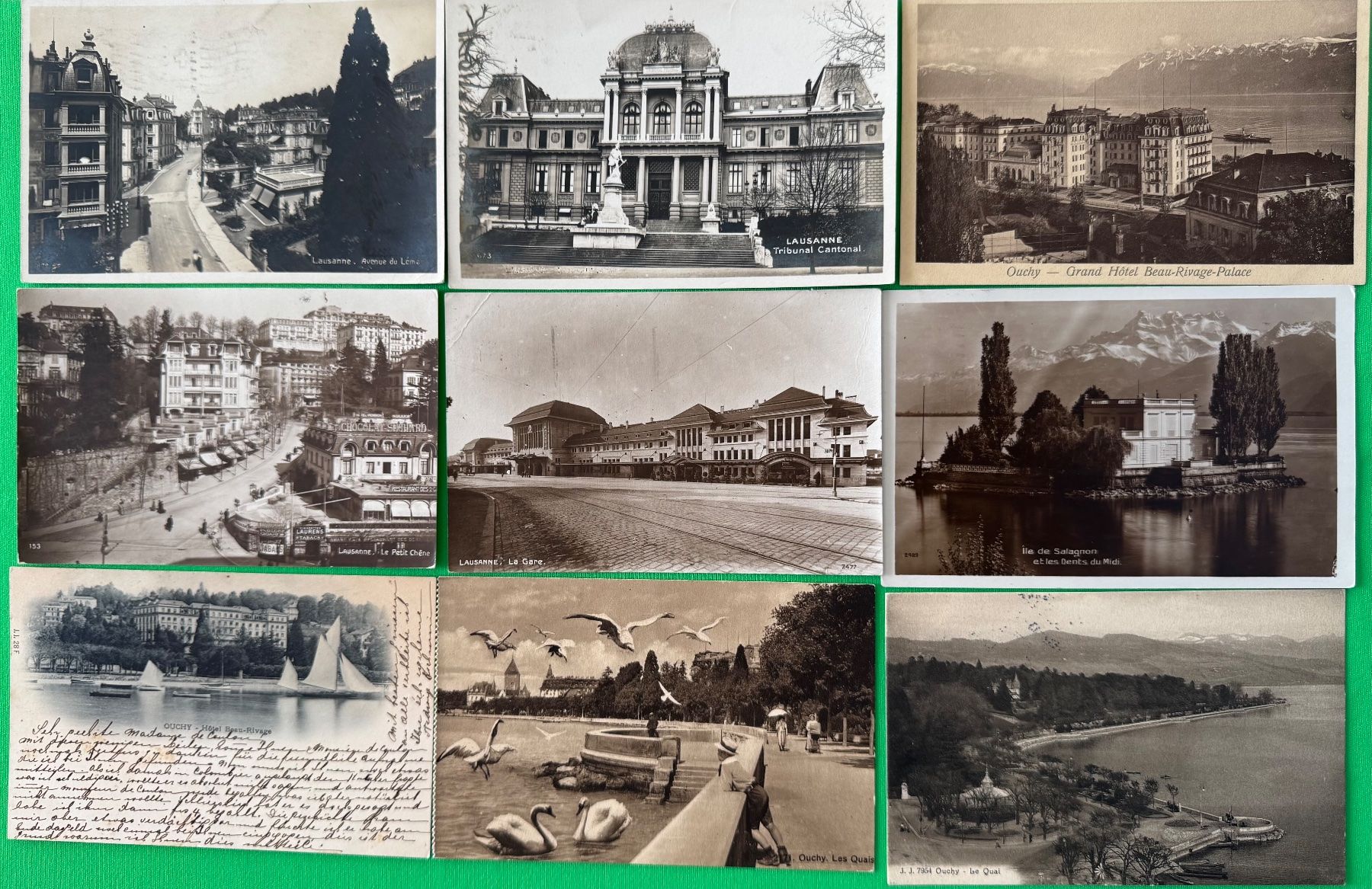 Cartoline postali: Sammlung "Lausanne", alte Karten und Briefe – Usato da Olten venduto da Pjotr8 7