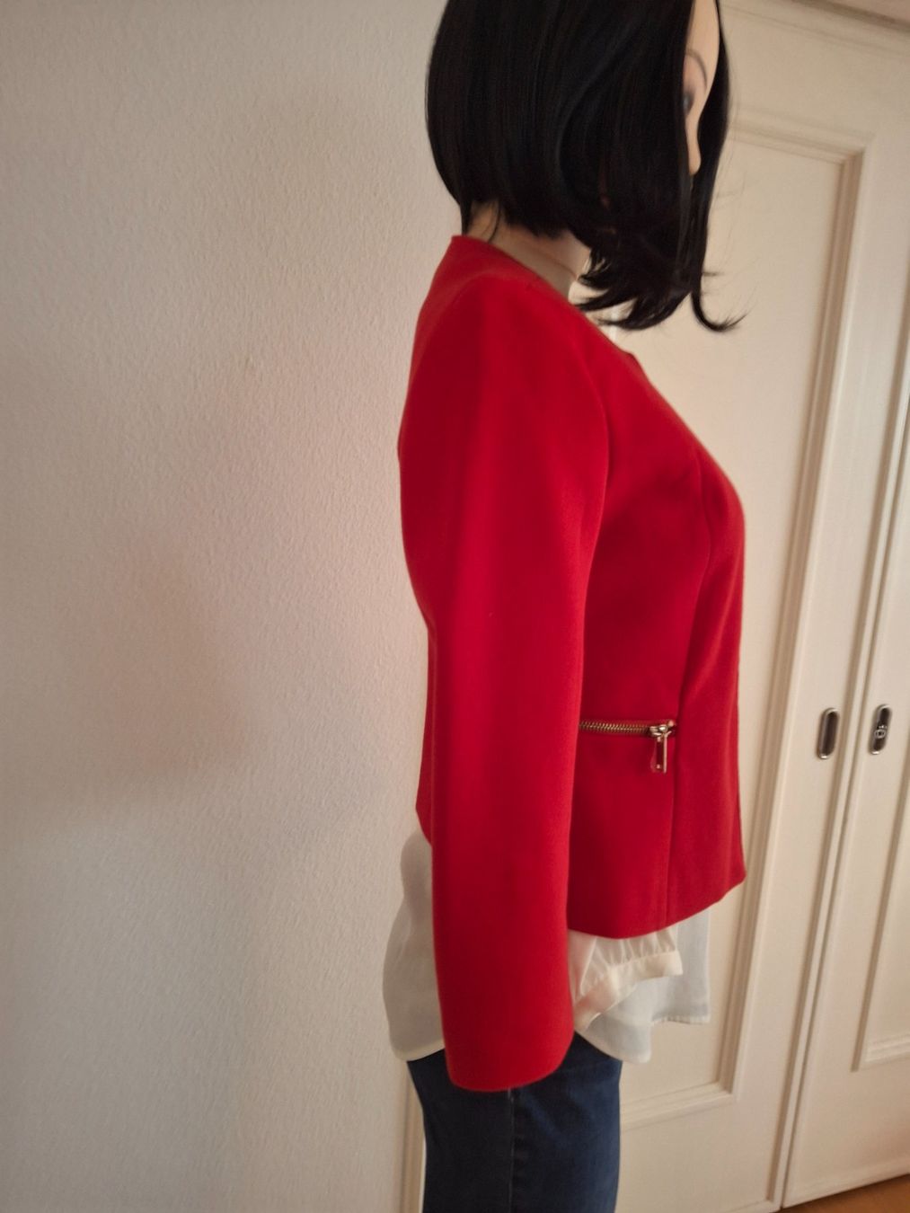Giacche: Blazer Rot, 3/4 Ärmel, Gr XS – Usato da Zürich venduto da gab_7jvq 2