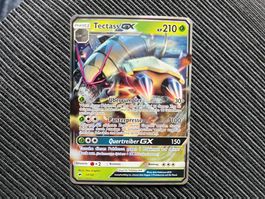 Pokemon Tectass GX Burning Shadows near Mint