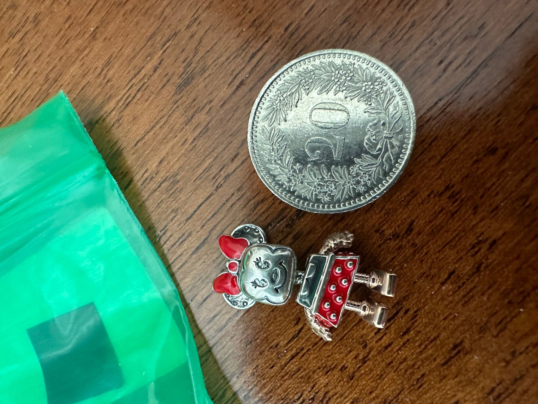 Pandora Ciondoli: Pandora Charm Minnie Maus – Nuovo e nell'imballaggio originale da Ebikon venduto da nat_jzh5