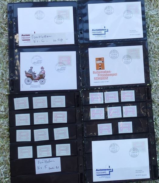 Alle Briefmarken: Grosse CH-Automatenmarken Sammlung – Gebraucht aus Walkringen von Casablanca777 5