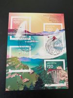 Spezialbogen 2024 schweizer Sehenswürdigkeiten AgTg Stempel