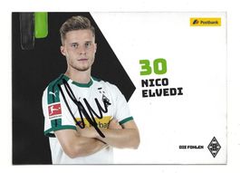 NICO ELVEDI - ORIGINAL AUTOGRAMM