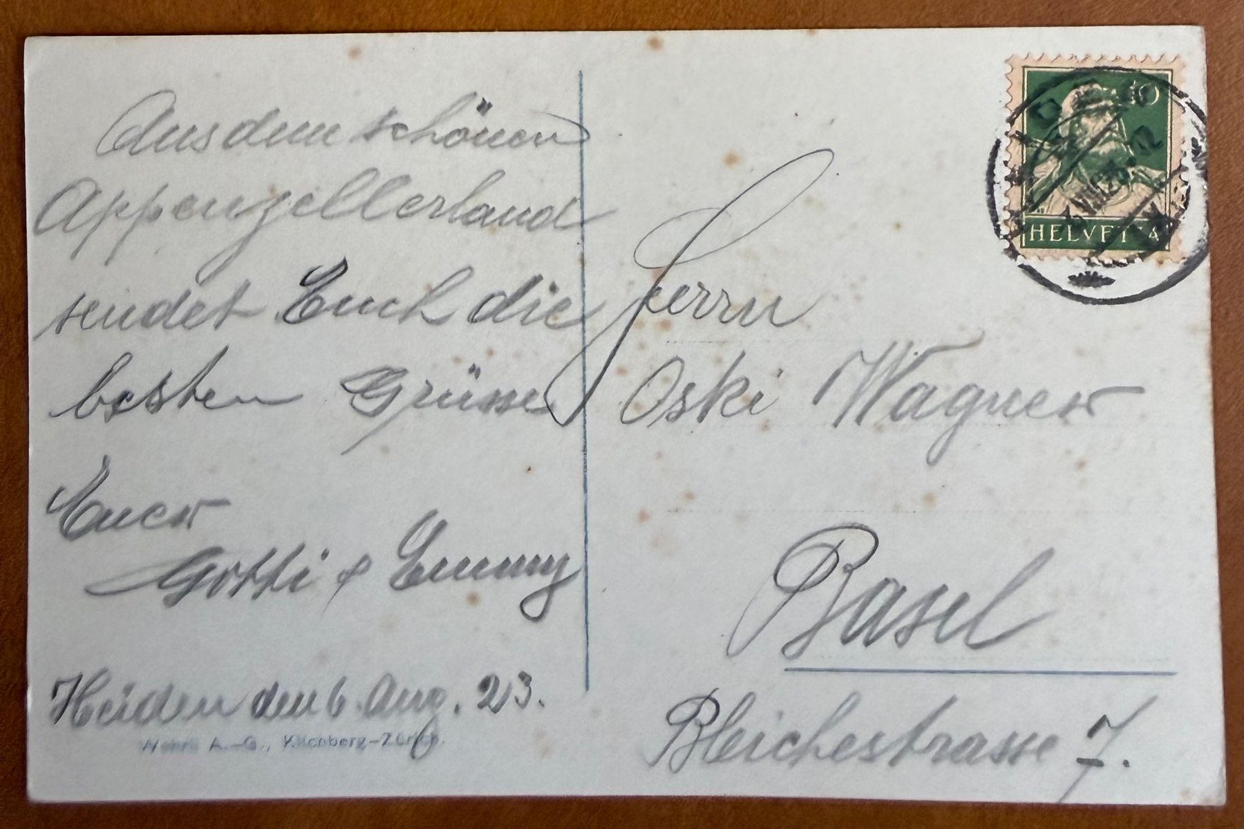 Cartes postales: Heiden - Waldpark 1926 – D'occasion à Lutry par Ediego 1