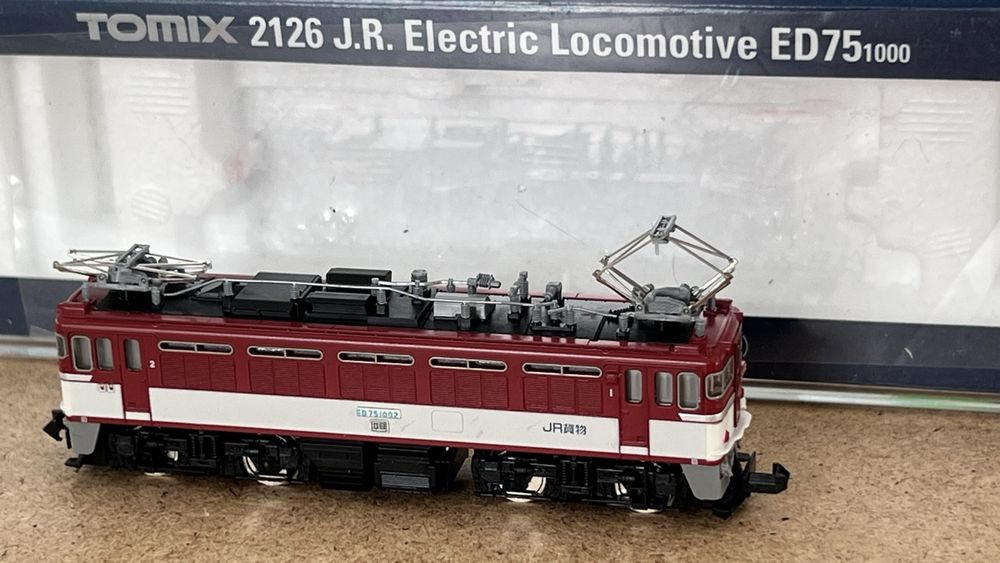 Tomix 2126 JR E-Lokomotive ED751000 | Kaufen auf Ricardo
