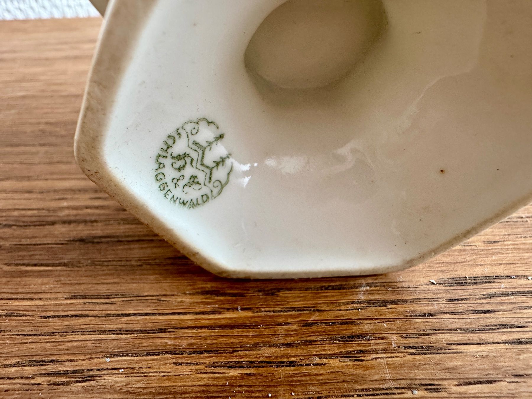 Zuccheriere: Antike Salzgefäss mit Goldrand, Bavaria – Usato da Egg b. Zürich venduto da chantilly-lace 2