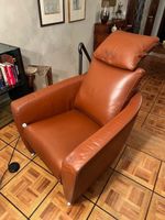 Poltrona Relax in pelle FSM (de Sede) / Relaxsessel