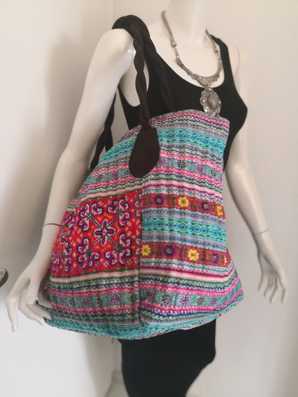 Borse da donna: 🤩BOHO-CHIC HANDGEMACHTE ETHNO PATCHWORK XXL TASCHE NEU – Nuovo (secondo la descrizione) da Olten venduto da Naja-Twins-Twins 3