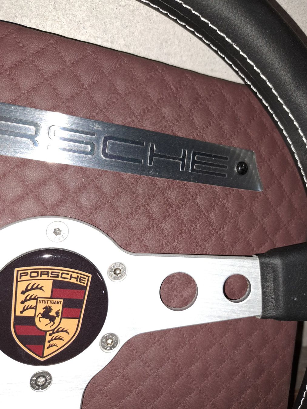 Garderobe: Garderobe Schlüsselbrett Porsche Lenkrad Oldtimer – Neu (gemäss Beschreibung) aus Widnau von Senna7 5