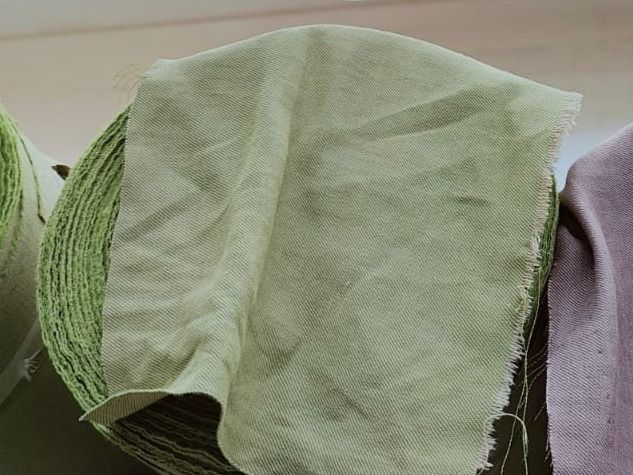 Tessuti: Stoff Leinen  - Baumwolle  mit Gabardine Strucktur – Nuovo e nell'imballaggio originale da geroldswil venduto da Gumball1