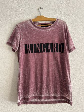 T-shirt The Kooples, bordeaux, taille S - Look branché