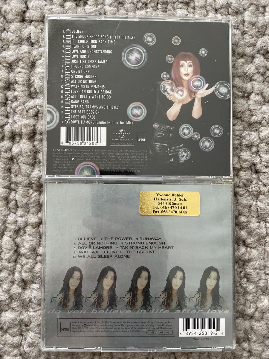 CD: 2x Cher – Usato da Reinach AG venduto da trigger7811 1