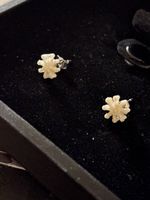 Cloux d'oreilles flocons de neige
