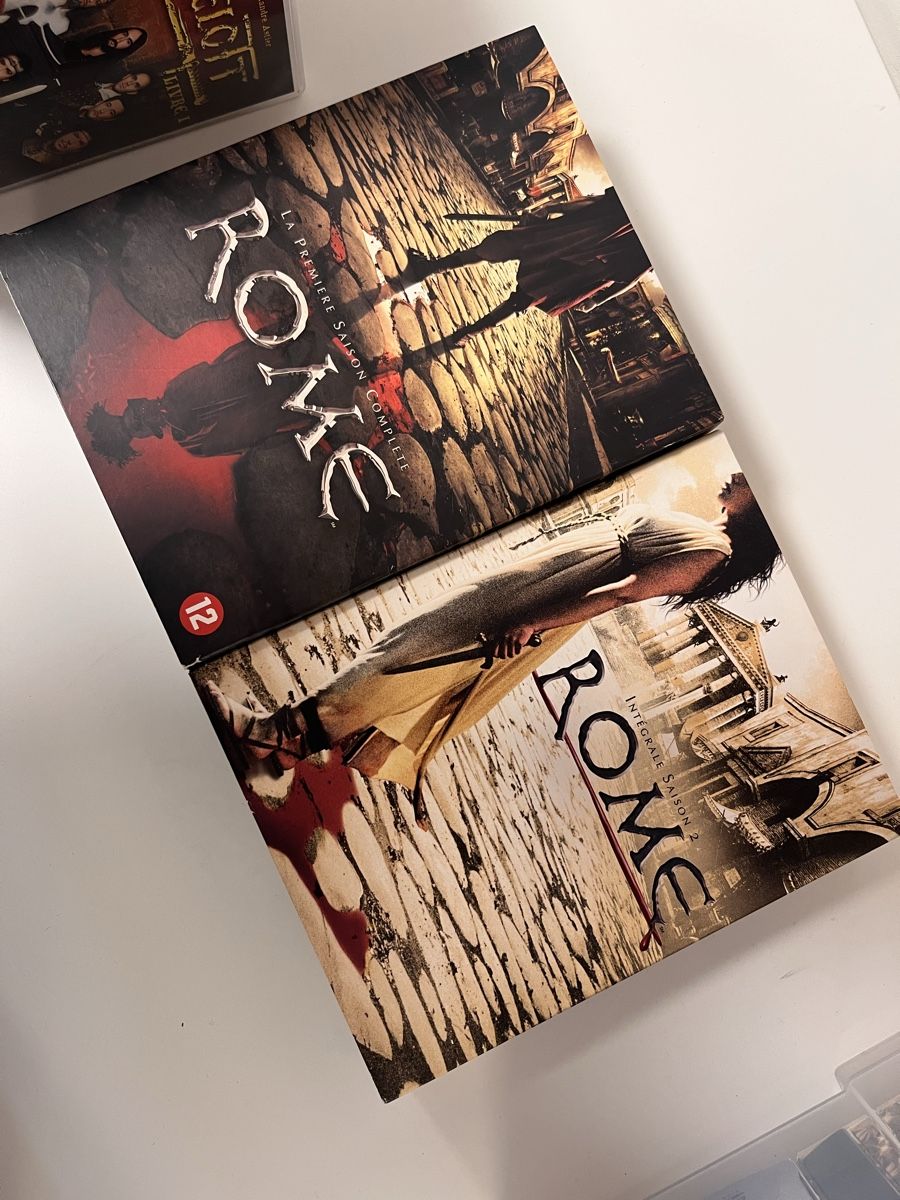 Tutti i DVDs: Rome, saison 1 et 2, DVD, collection - état neuf – Usato da Payerne venduto da chado1234