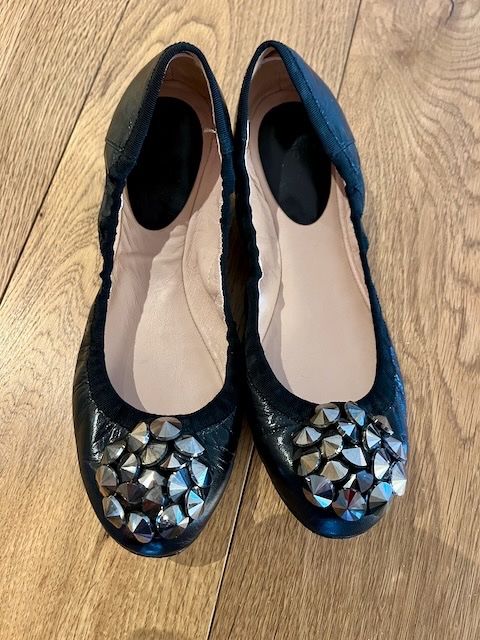 Scarpe da donna: Studio Pollini Ballerinas (schwarz, EU38) – Nuovo (secondo la descrizione) da Jona venduto da dogcow993 3
