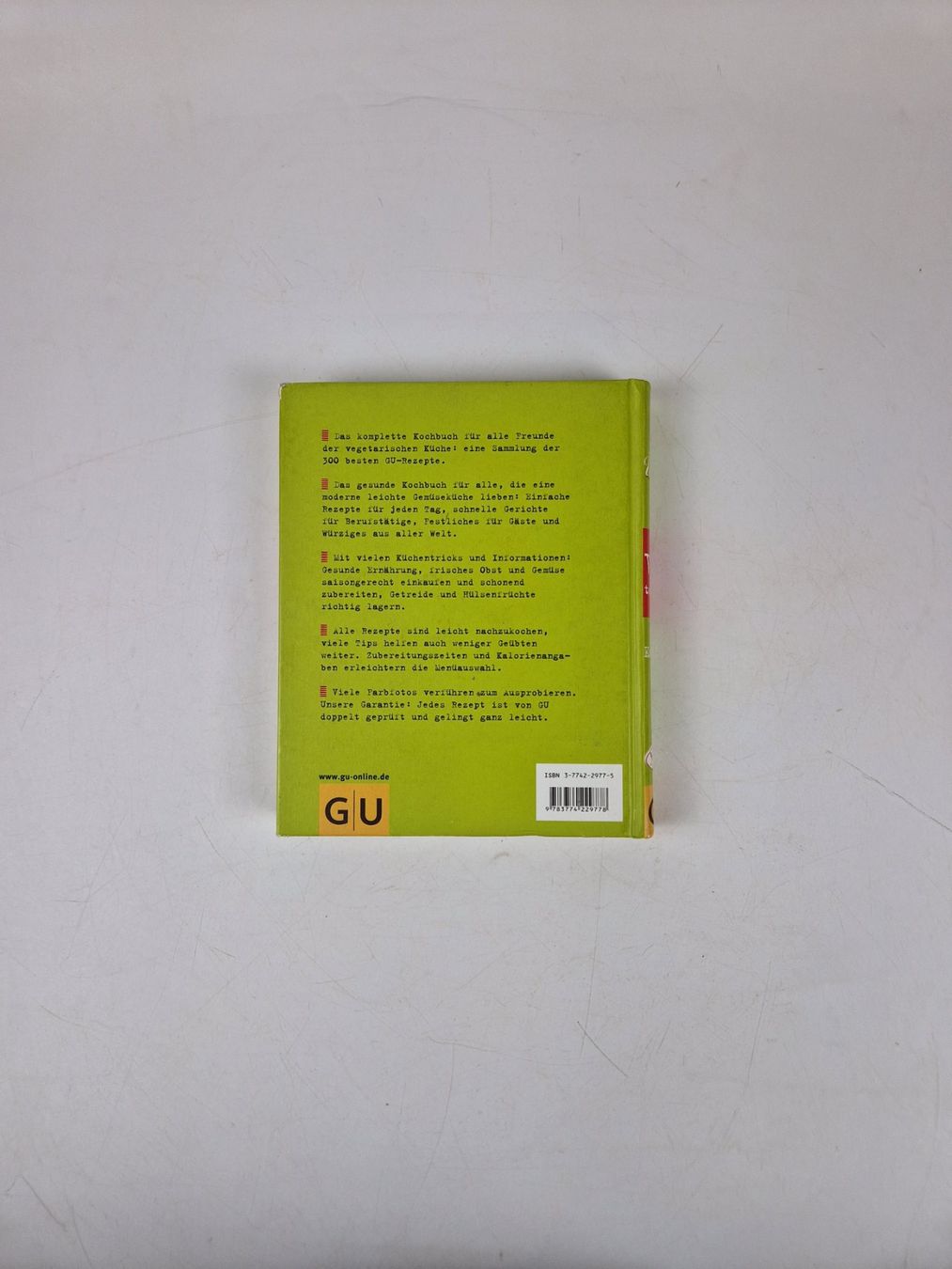Livres: Unser Vegetarisches Kochbuch – D'occasion à Muhen par Restwert_Muhen 1