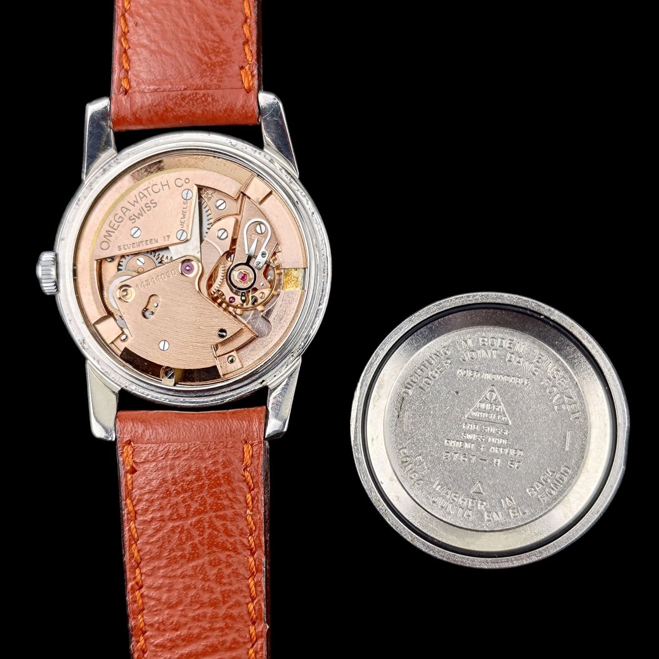 Omega Orologi: Omega Seamaster Automatic "bumper" de 1954 2767-9 SC Révisée – Usato da Ollon VS venduto da Astiegan 9