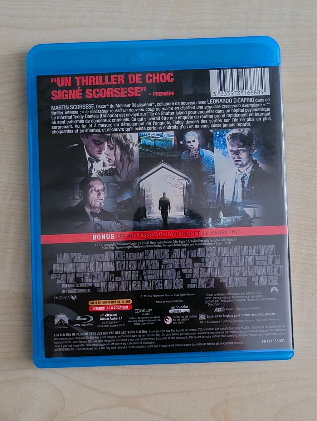Tutti i DVDs: Shutter Island - Martin Scorsese - Blu-ray – Usato da Sion venduto da dor_8hwv 1