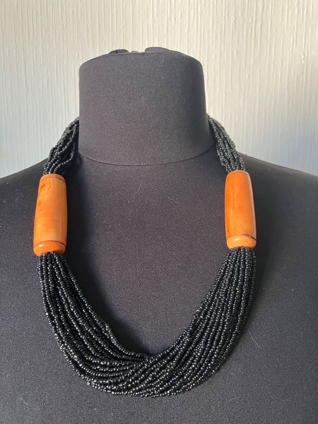 Ketten: Collier Artisanal Perles En Bois – Gebraucht aus Peseux von Cresus27