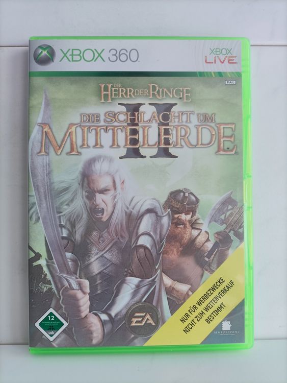 XBOX 360 Der Herr der Ringe II Die Schlacht um Mittelerde EA (Gebraucht ...