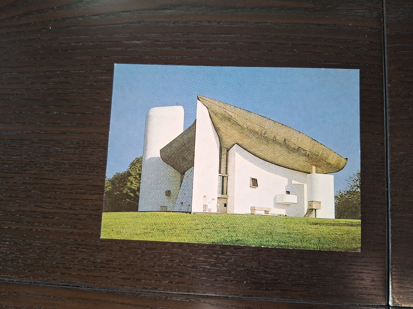 Cartoline postali: Ansichtskarte Le Corbusier Kapelle Ronchamp  – Usato da Walenstadt venduto da Olympia02
