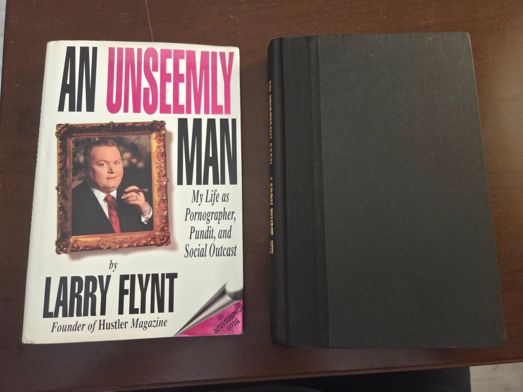 Libri: Larry Flynt An Unseemly Man 1996 First Printing – Usato da Aldesago venduto da lusuardi