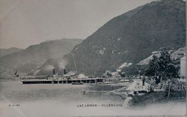 VILLENEUVE - Bateau à vapeur