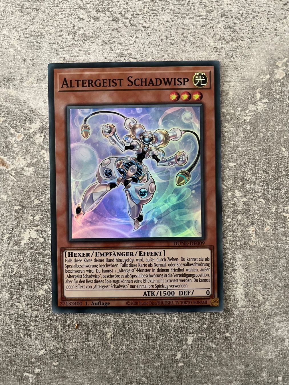 Yugioh Carte collezionabili: Altergeist Schadwisp (DUNE-DE009), Super Rare – Nuovo (secondo la descrizione) da Gränichen venduto da Pauli94