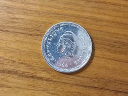 Münze Silber 100 Francs 1966 (D17)