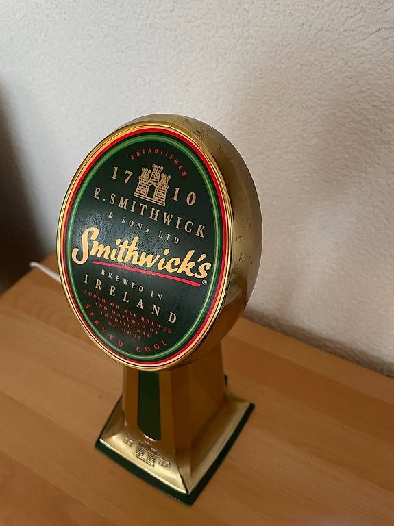 Lampade: Smithwick's Bier Tischleuchte – Usato da Ettingen venduto da Donald4107 1