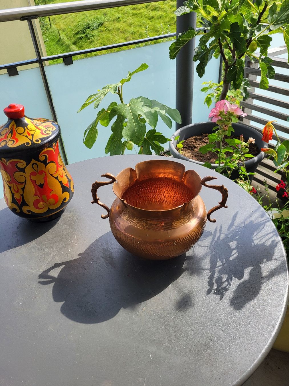 Vasi & Recipienti: Kupfertopf, Vase, Handarbeit, aus Mexico – Usato da Zürich venduto da Lizi7 7
