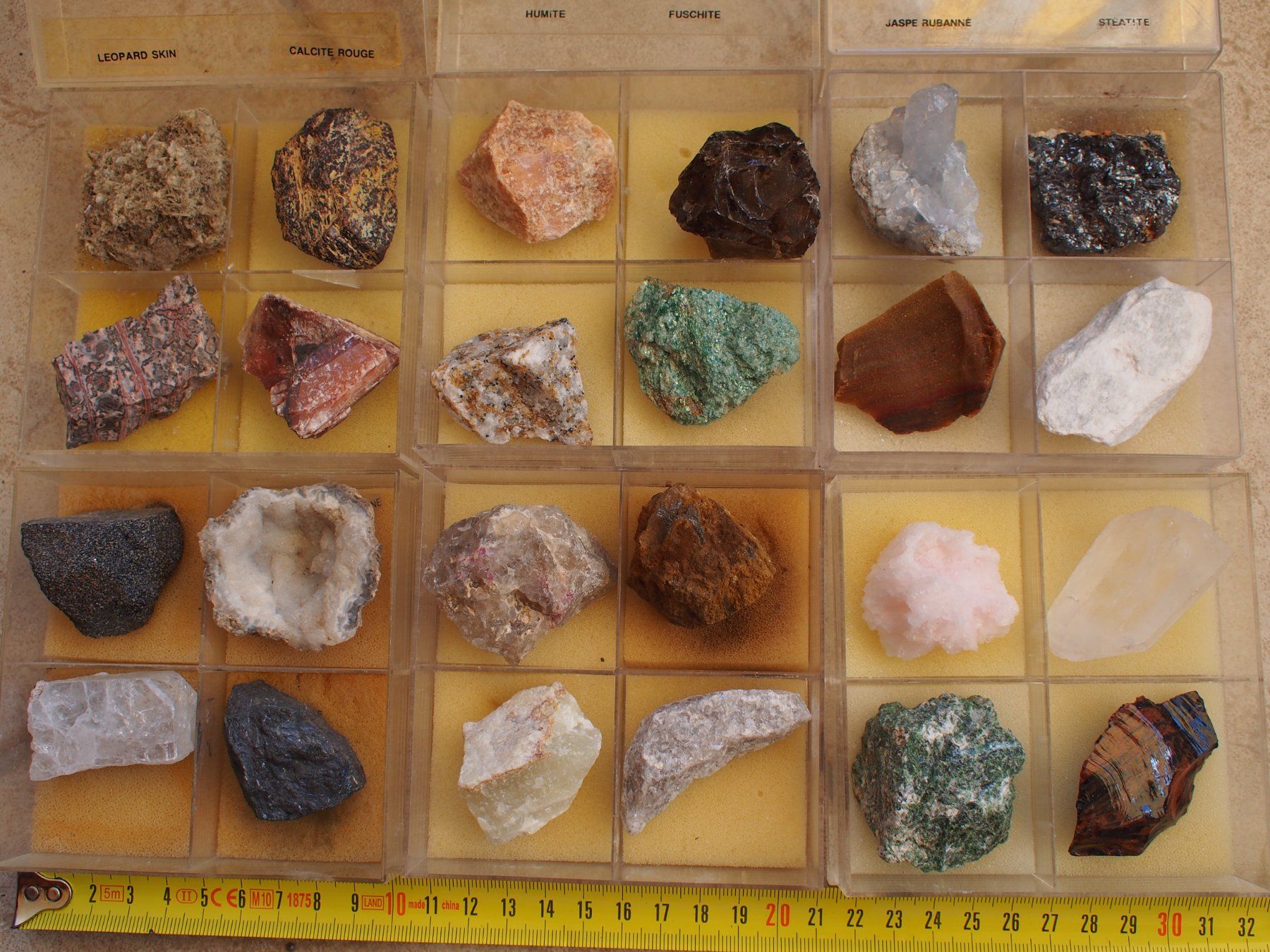 Minerali & Pietre curative: 2. lot de pierres diverses 24 sortes – Usato da Ovronnaz venduto da Etagne68 4