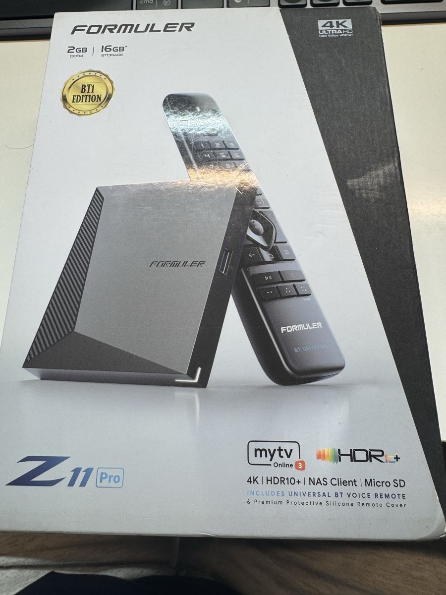 Formuler Lettore multimediale & Streamer: Formuler Z11 Pro Max 4K HDR BT Edition, NEUF – Nuovo e nell'imballaggio originale da Chavannes-Près-Renens venduto da itsme_2007