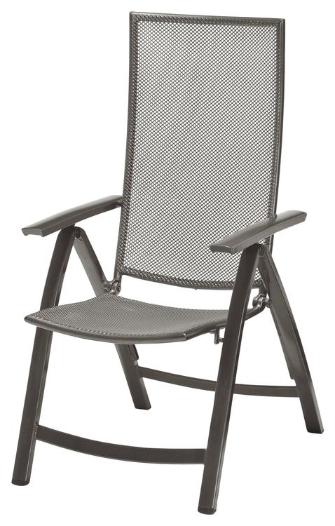 Rattan Stuhl Schwarz, Außenstuhl – Aus Aluminium & Schwarzem Rattan, Maße 55x59x74 Cm, Für Terrasse, Garten & Bar